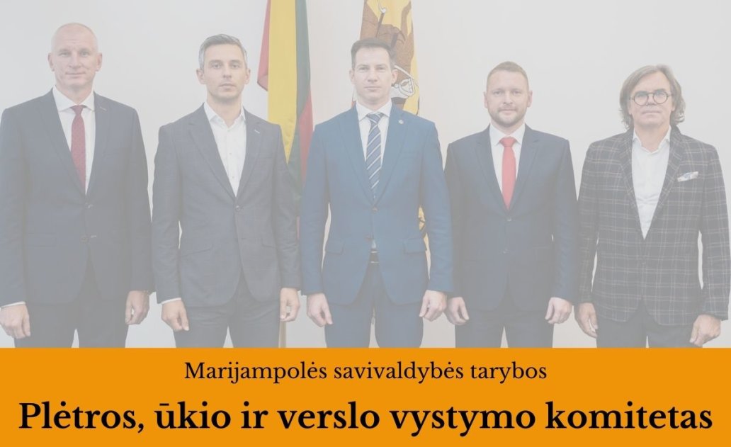 2022-10-25 Marijampolės savivaldybės tarybos Plėtros, ūkio ir verslo vystymo komiteto posėdis