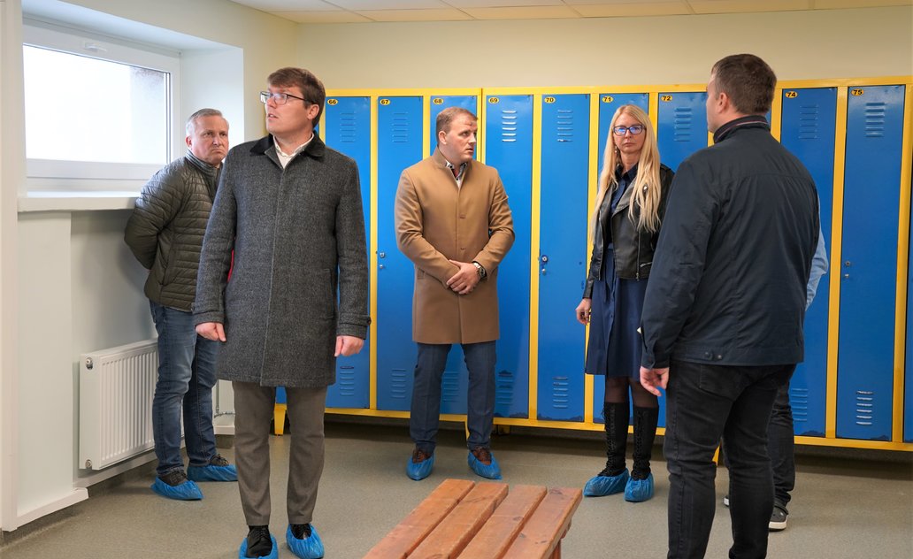 Geresnės ir patogesnės sportavimo sąlygos Sporto centro sporto bazėse