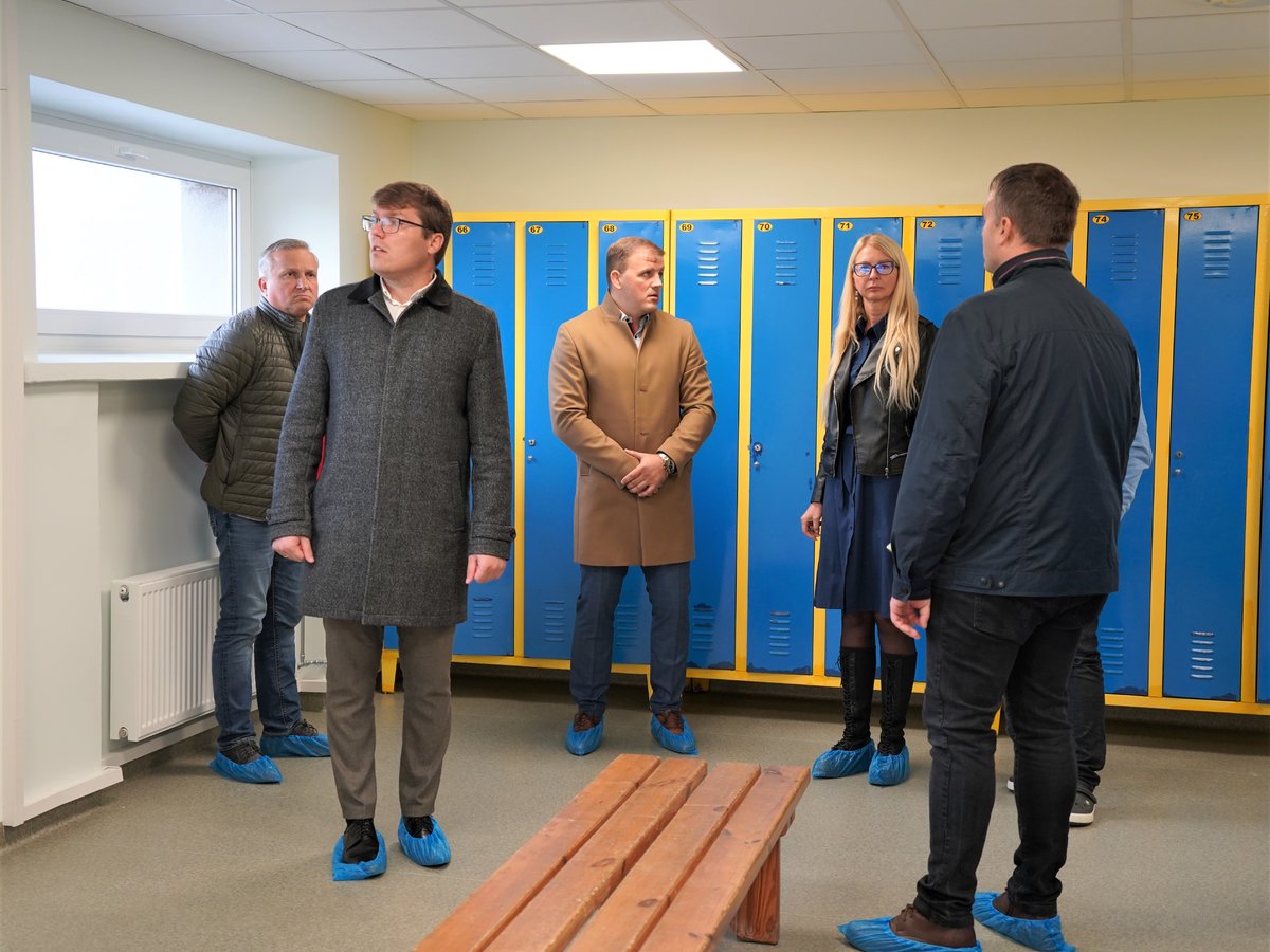 Geresnės ir patogesnės sportavimo sąlygos Sporto centro sporto bazėse