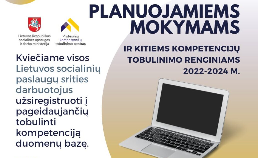 Nemokami mokymai socialinių paslaugų srities darbuotojams