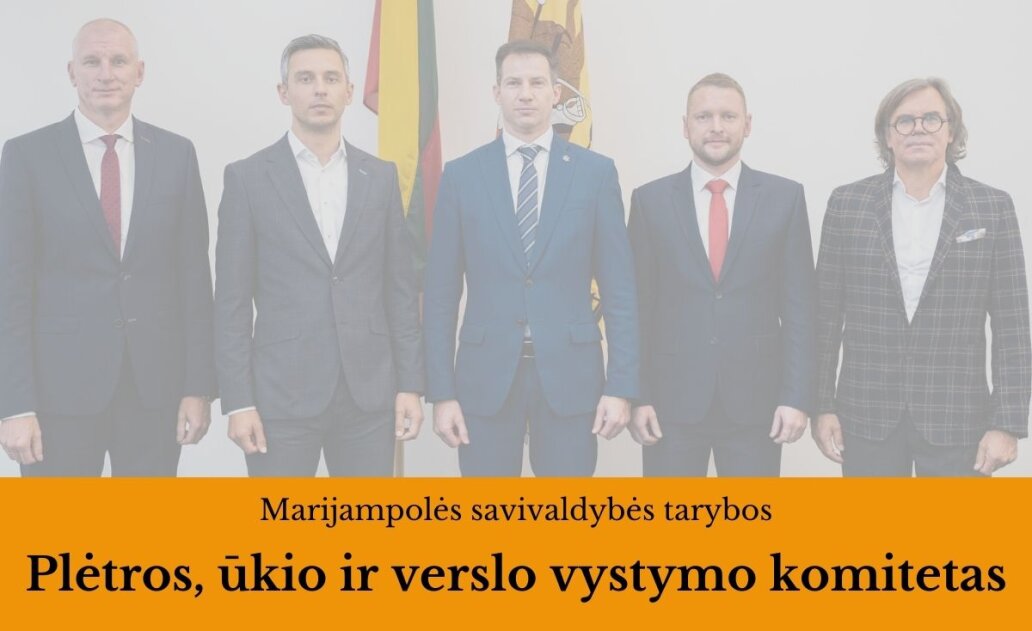 2022-11-22 Marijampolės savivaldybės tarybos Plėtros, ūkio ir verslo vystymo komiteto posėdis