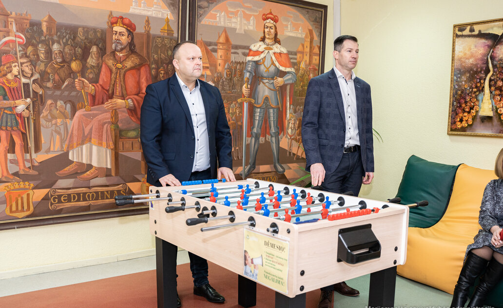 Marijampolės Sūduvos gimnazijoje įgyvendintas dalyvaujamojo biudžeto projektas
