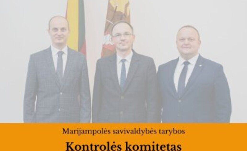 2022-11-25 Marijampolės savivaldybės tarybos Kontrolės komiteto posėdis