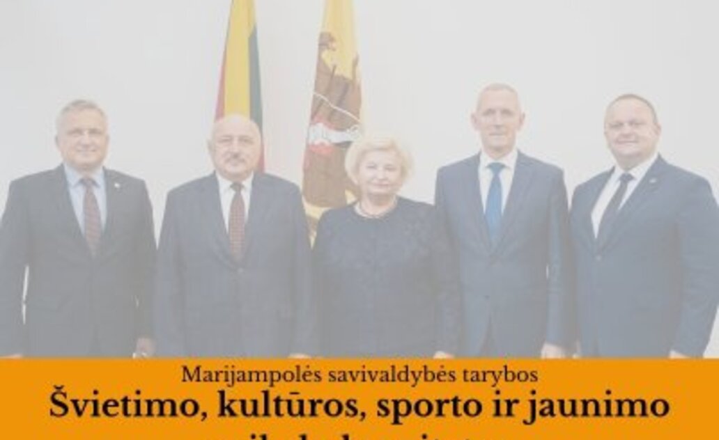 2022-11-24 Marijampolės savivaldybės tarybos Švietimo, kultūros, sporto ir jaunimo reikalų...