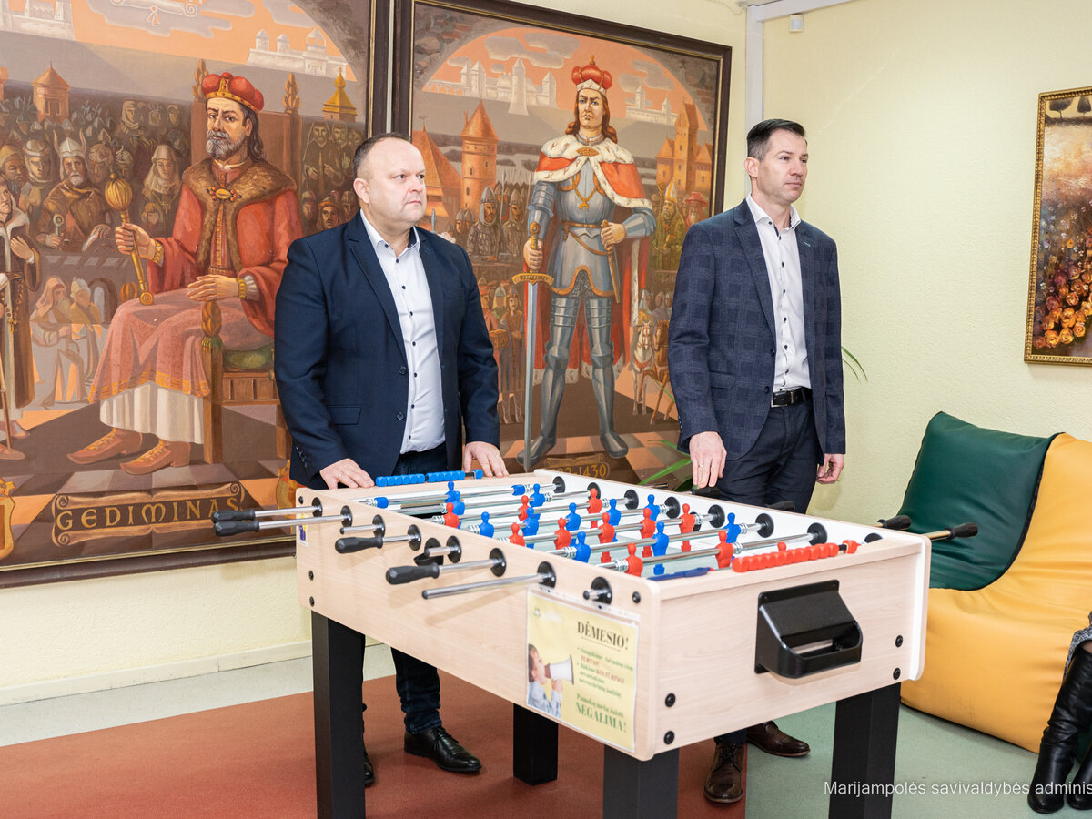Marijampolės Sūduvos gimnazijoje įgyvendintas dalyvaujamojo biudžeto projektas