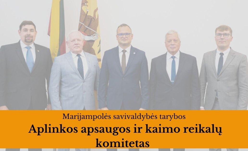 2022-12-15 Marijampolės savivaldybės tarybos Aplinkos apsaugos ir kaimo reikalų komiteto posėdis