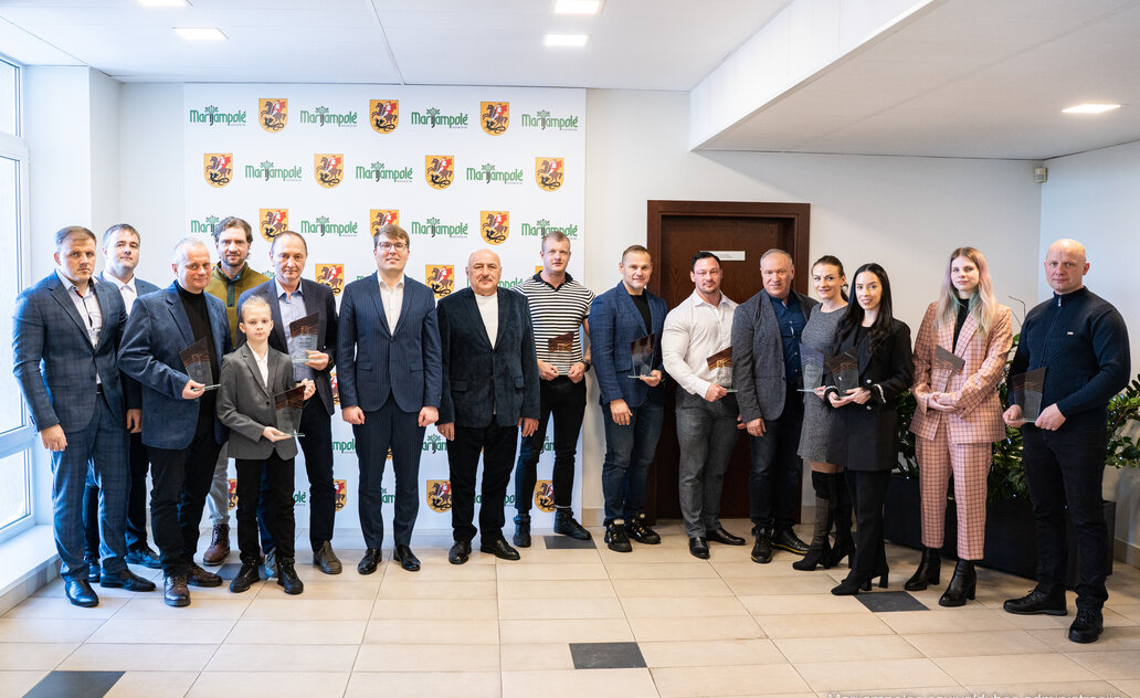 Pagerbti Marijampolės vardą garsinantys sportininkai ir jų treneriai