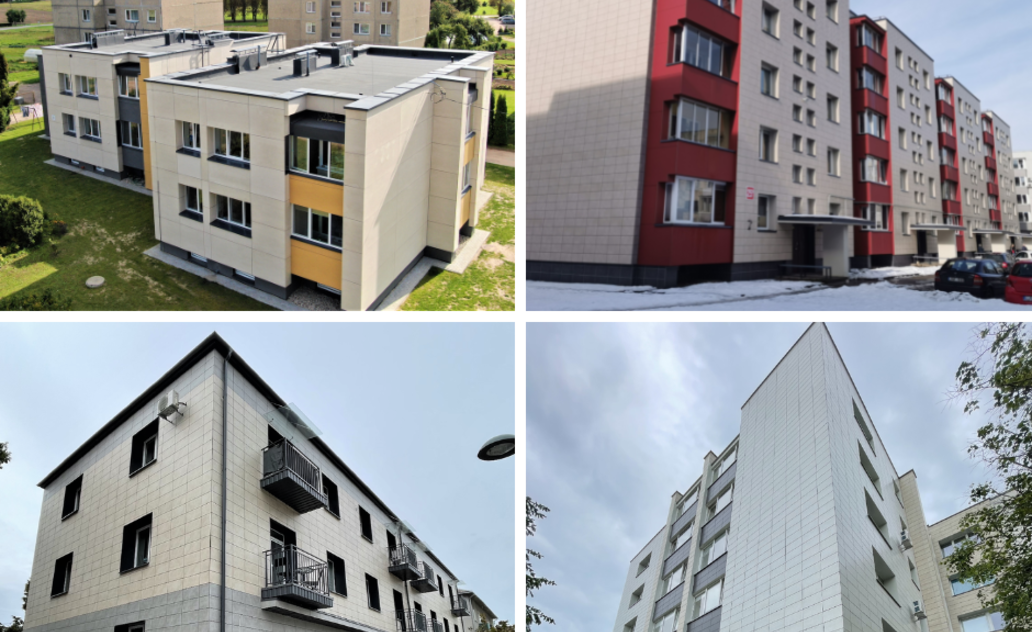 Aplinkos projektų valdymo agentūra priima paraiškas seniems daugiabučiams atnaujinti