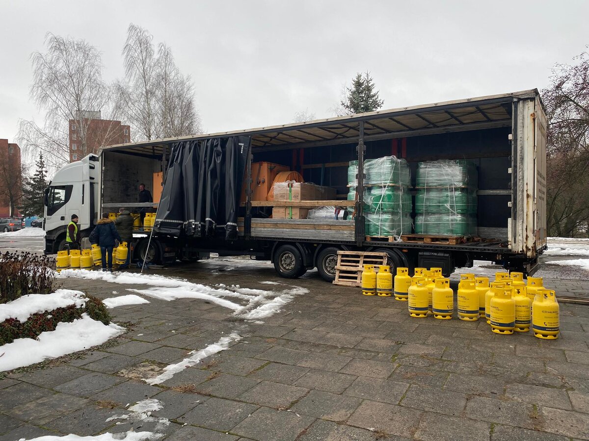 Marijampoliečių kalėdinė dovana pasiekė Ukrainą