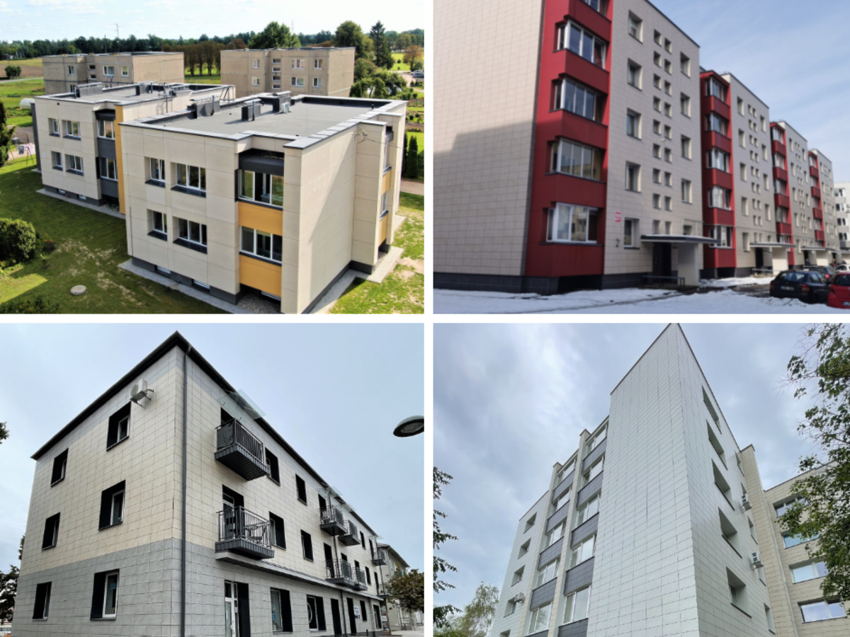 Aplinkos projektų valdymo agentūra priima paraiškas seniems daugiabučiams atnaujinti