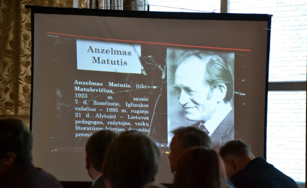 Paminėtas poeto Anzelmo Matučio 100-mečio jubiliejus 