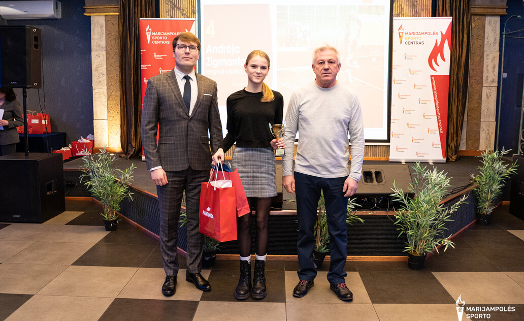Apdovanoti geriausi 2022 metų Marijampolės sporto centro sportininkai