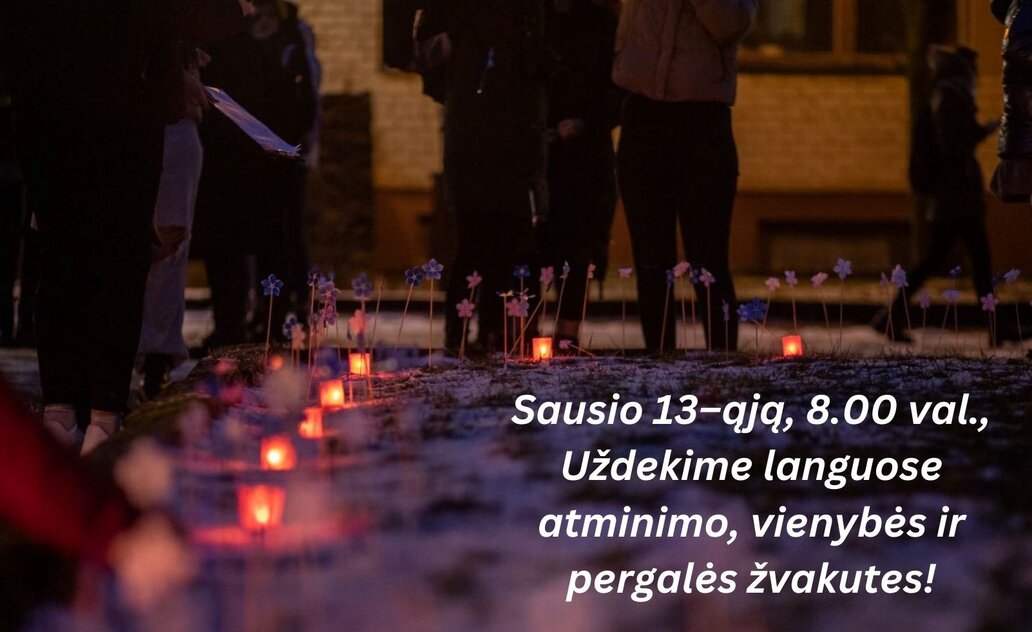 Kviečiame dalyvauti pilietinėje akcijoje „Atmintis gyva, nes liudija“