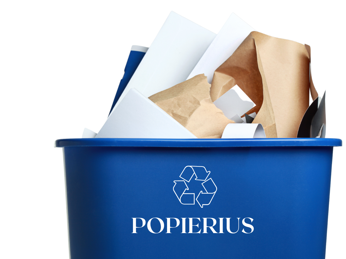 Keli patarimai dėl popieriaus atliekų rūšiavimo