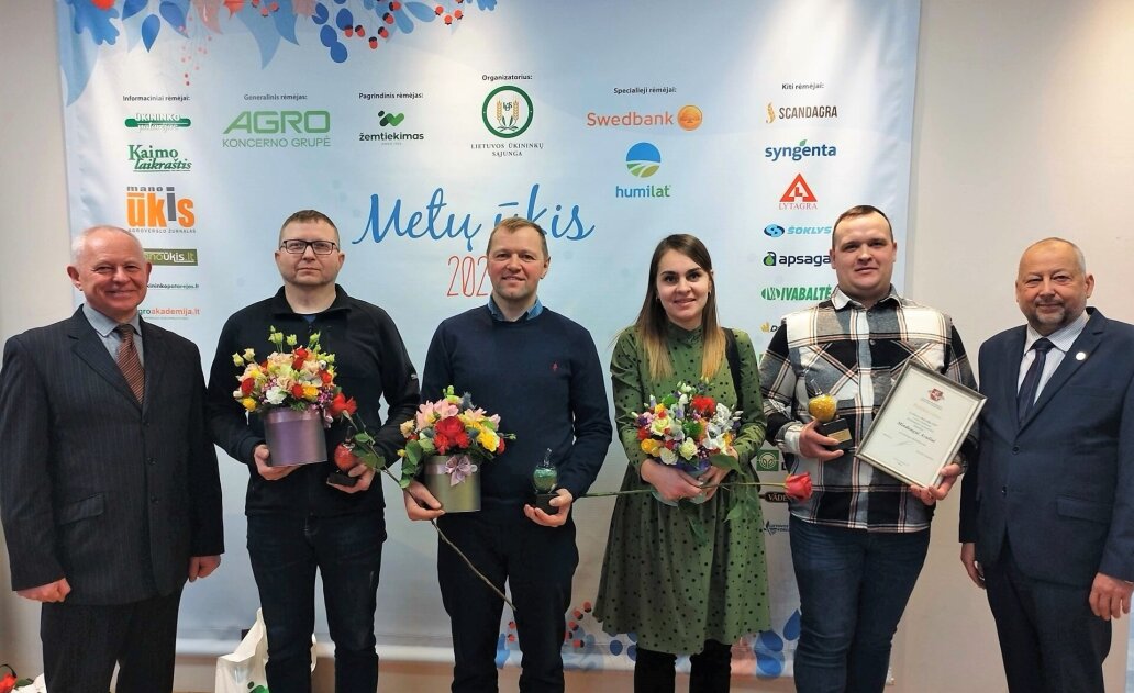 Konkurso „Metų ūkis 2022“ nugalėtojai – ir  pažangūs Marijampolės savivaldybės ūkininkai 
