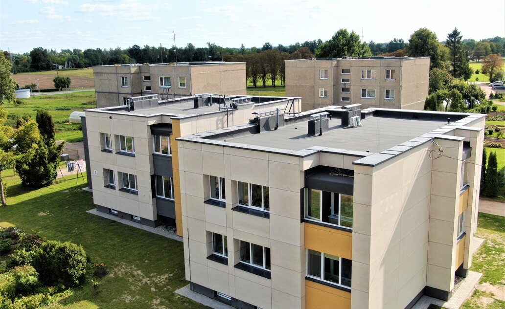 Paskelbtas naujas kvietimas seniems daugiabučiams atnaujinti