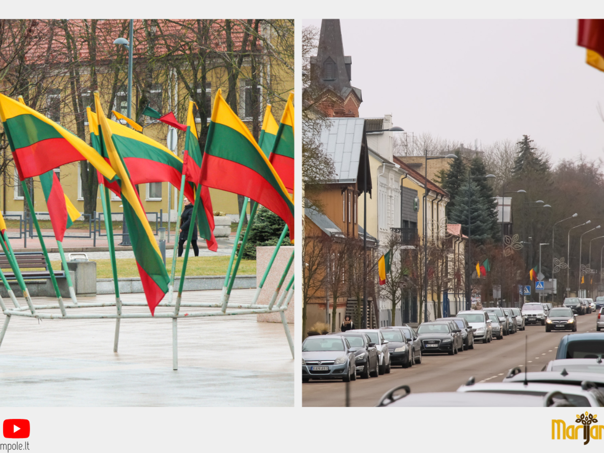 Vasario 16-ąją nepamirškime iškelti valstybinės vėliavos!