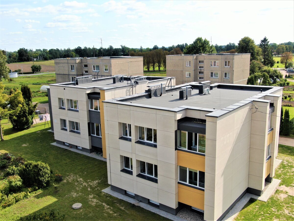 Paskelbtas naujas kvietimas seniems daugiabučiams atnaujinti