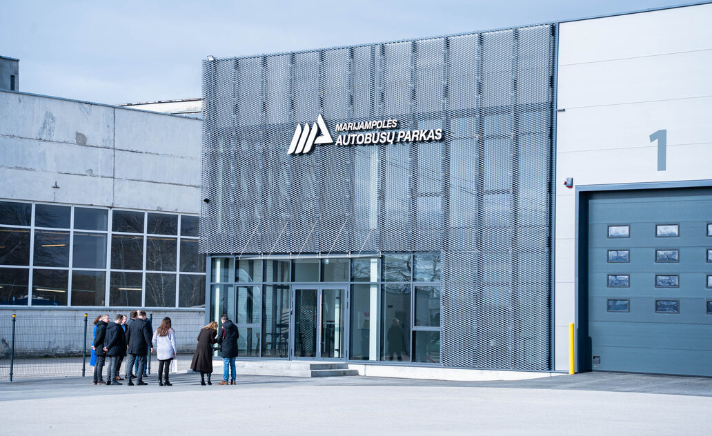 Atsinaujino Marijampolės autobusų parkas