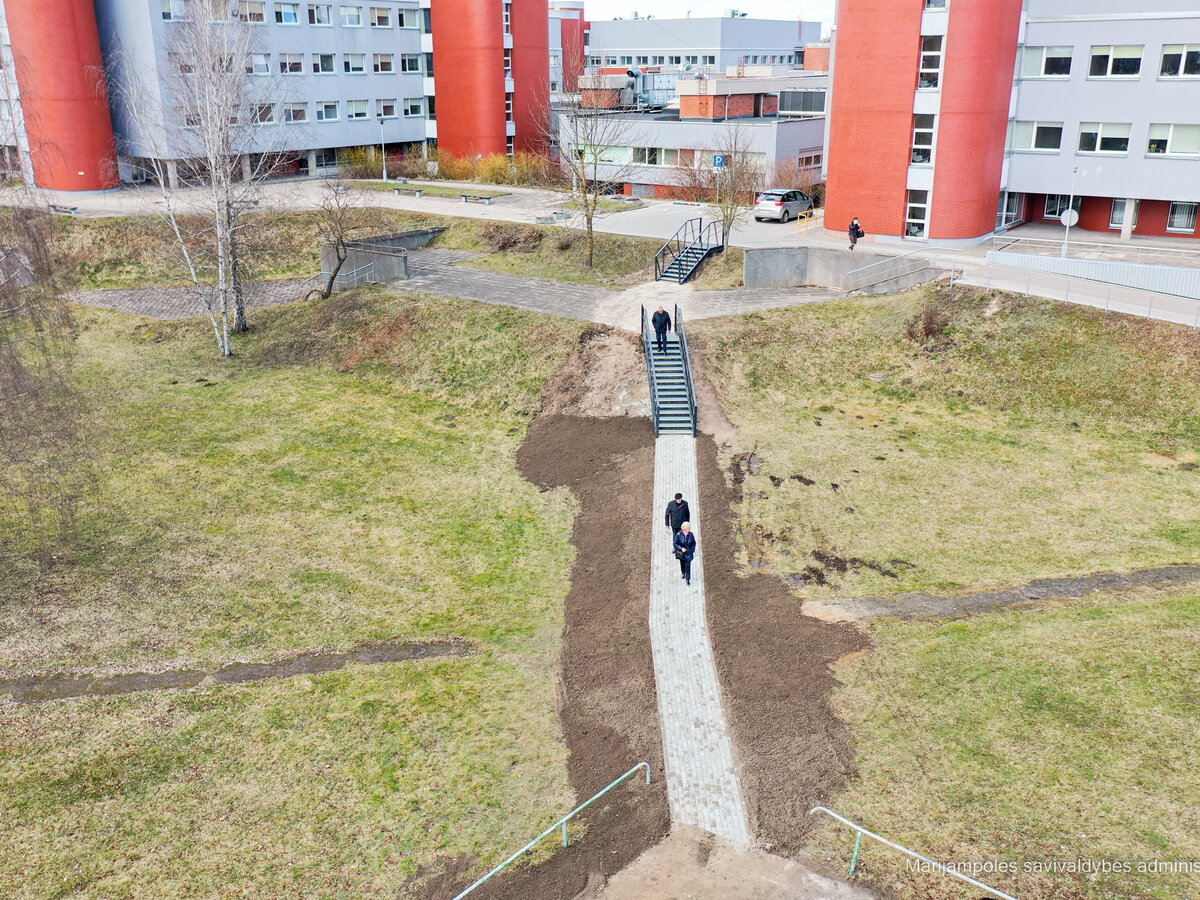Marijampolės ligoninės lankytojams – patogesnė infrastruktūra 