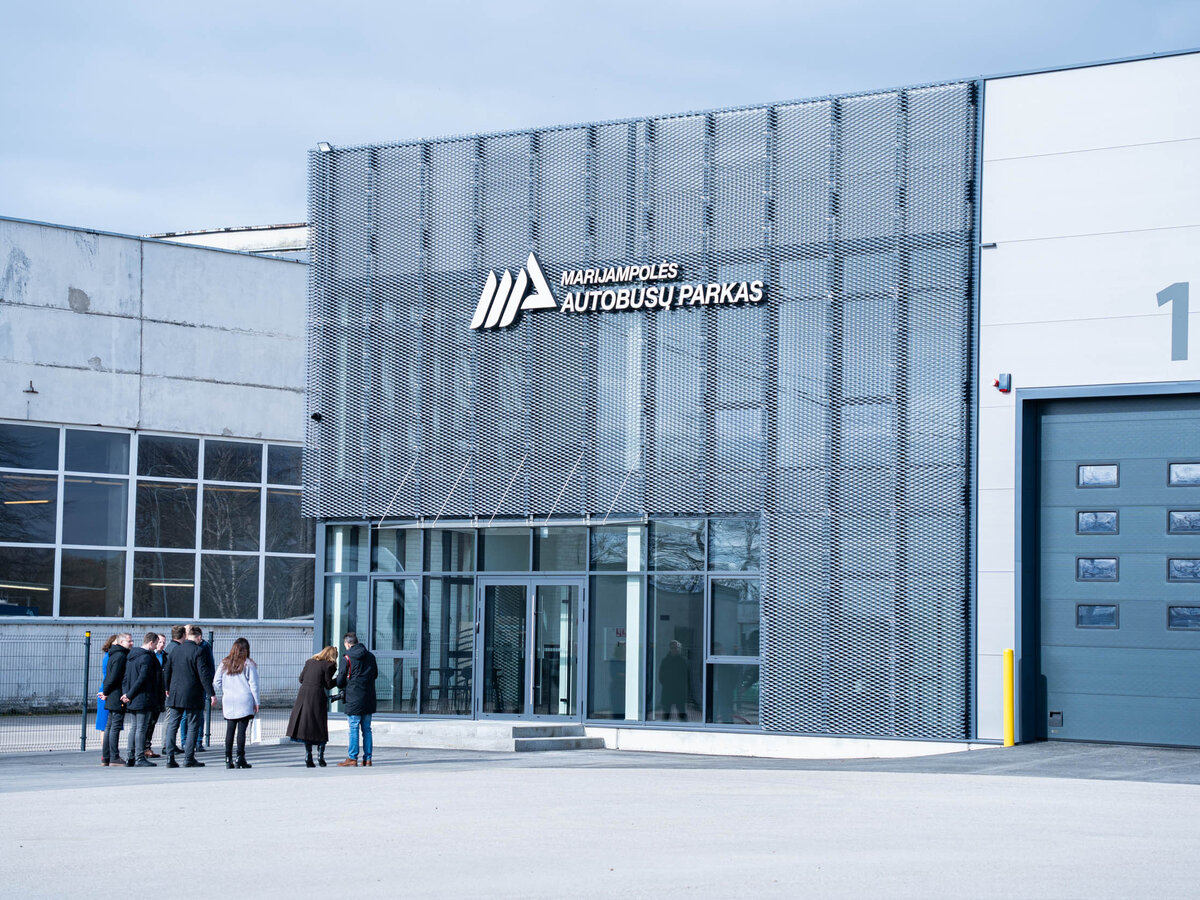 Atsinaujino Marijampolės autobusų parkas