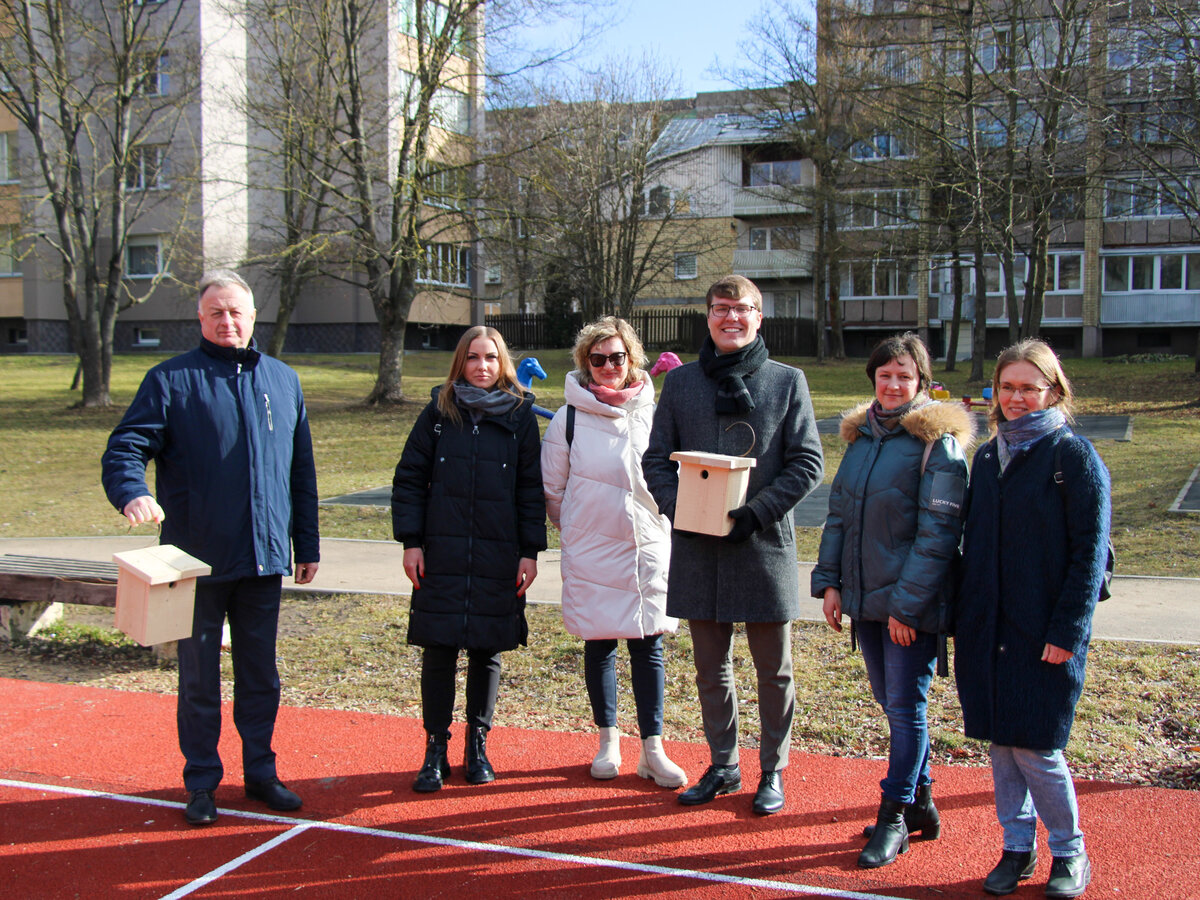 Pašešupio parke – dešimtys naujų namų paukšteliams 