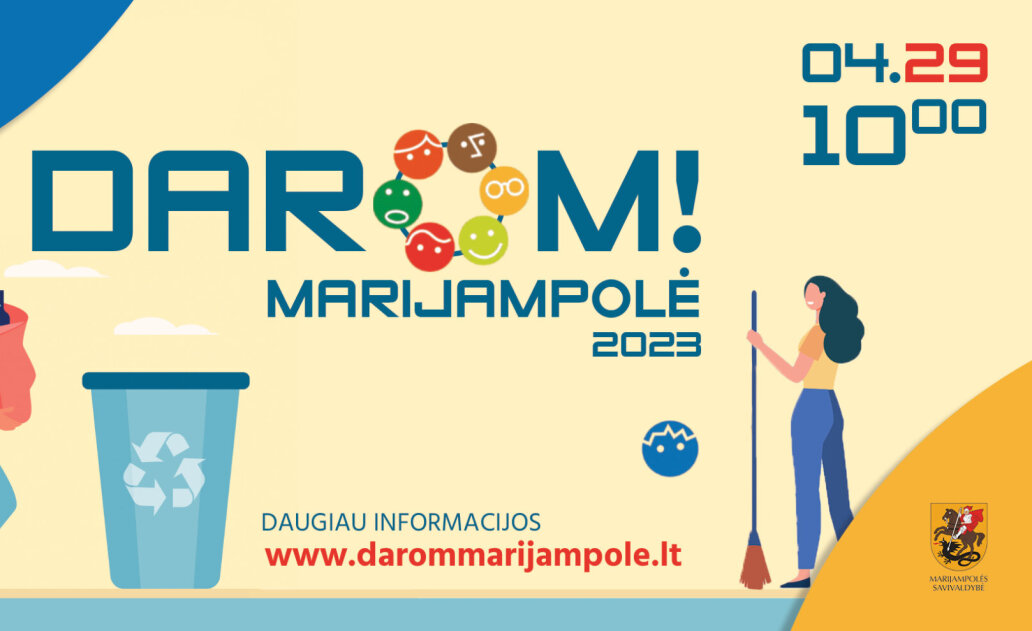Akcija „DAROM MARIJAMPOLĖ 2023“