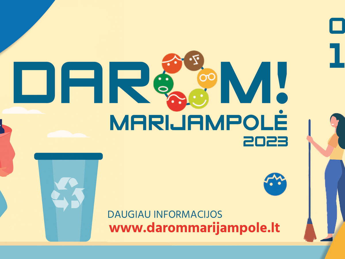 Akcija „DAROM MARIJAMPOLĖ 2023“