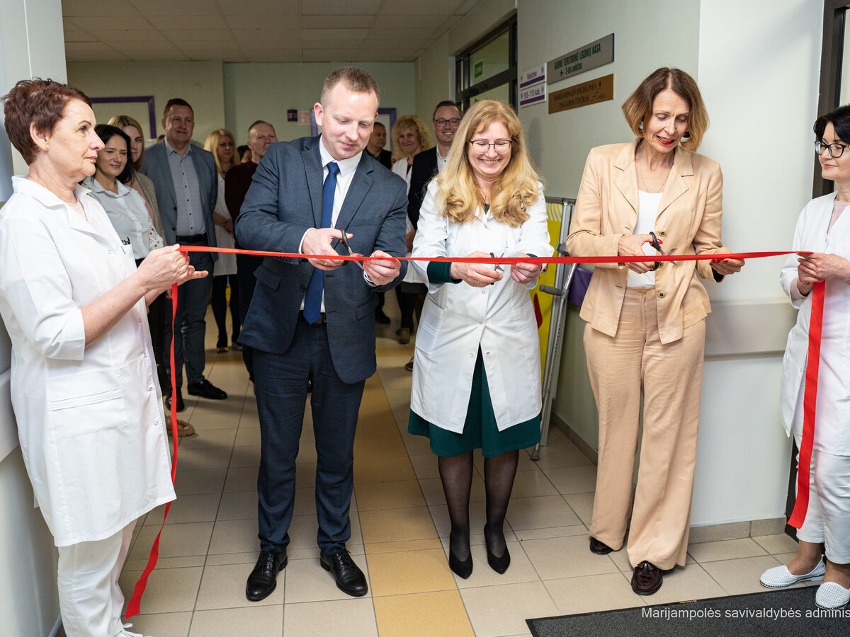 Pirminės sveikatos priežiūros centre lankytojus aptarnauja naujas Pacientų informavimo ir...