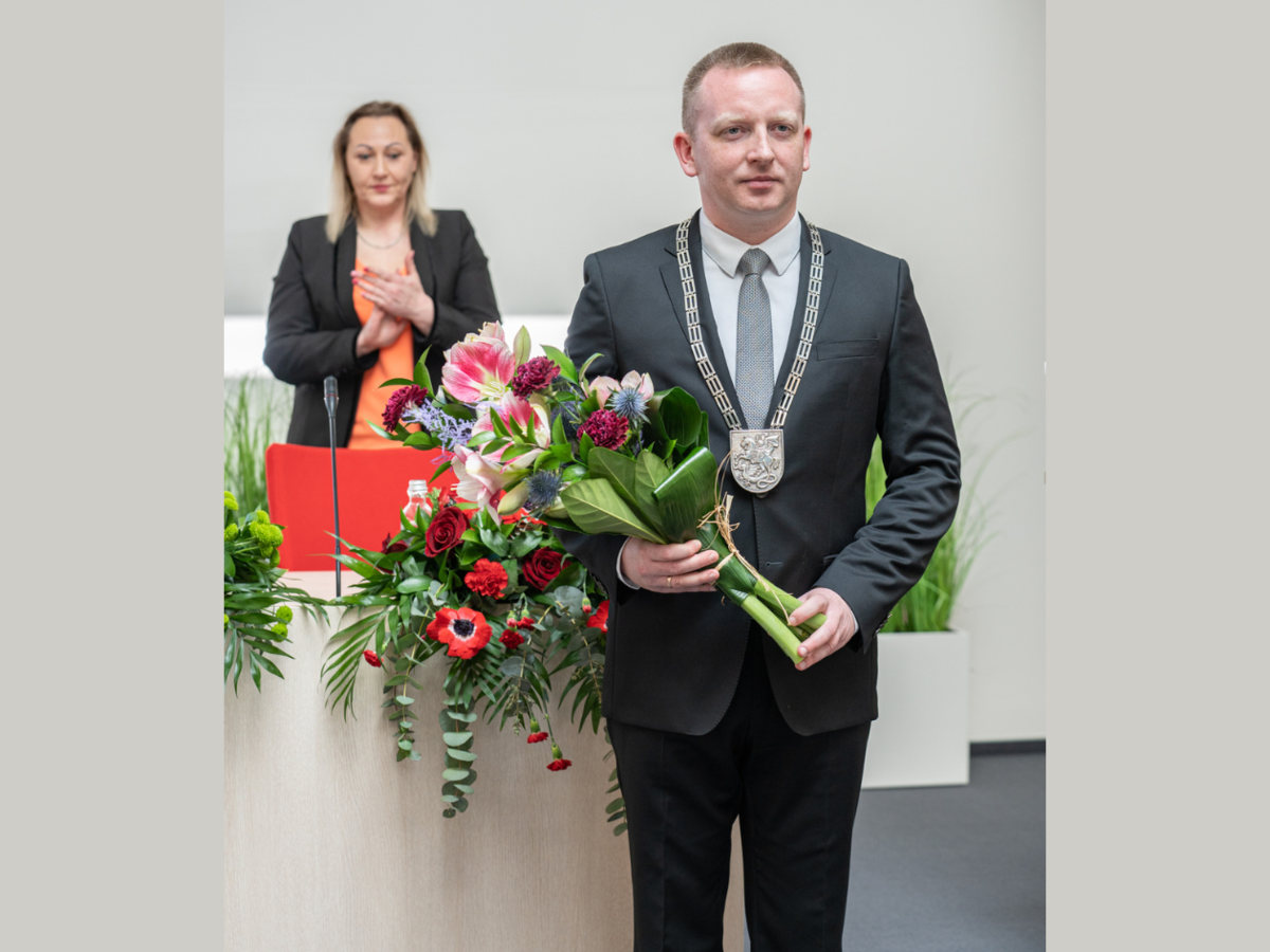 Prisiekė Marijampolės savivaldybės meras Povilas Isoda ir Tarybos nariai