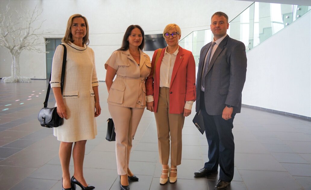 Marijampolėje lankėsi švietimo, mokslo ir sporto ministrė Jurgita Šiugždinienė