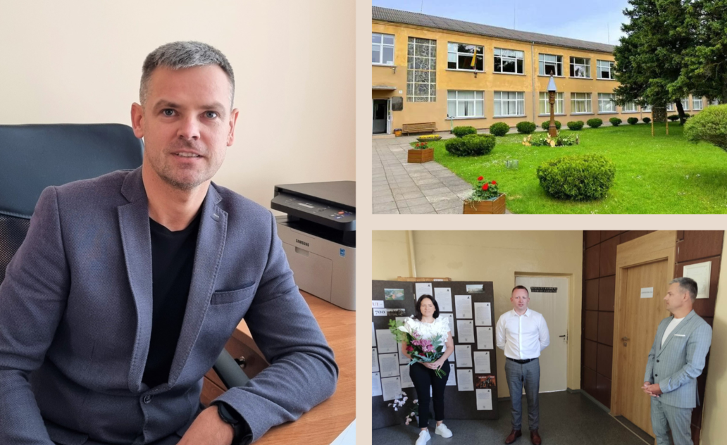 Darbą pradėjo naujasis Mokolų progimnazijos direktorius Rolandas Bulkauskas