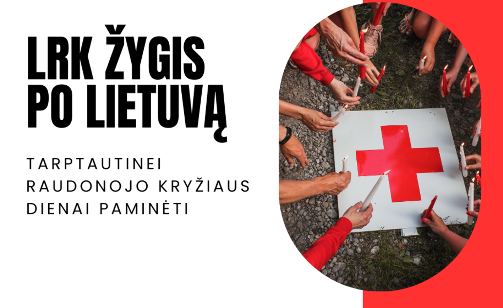 Lietuvos Raudonasis Kryžius kviečia gyventojus susitikti