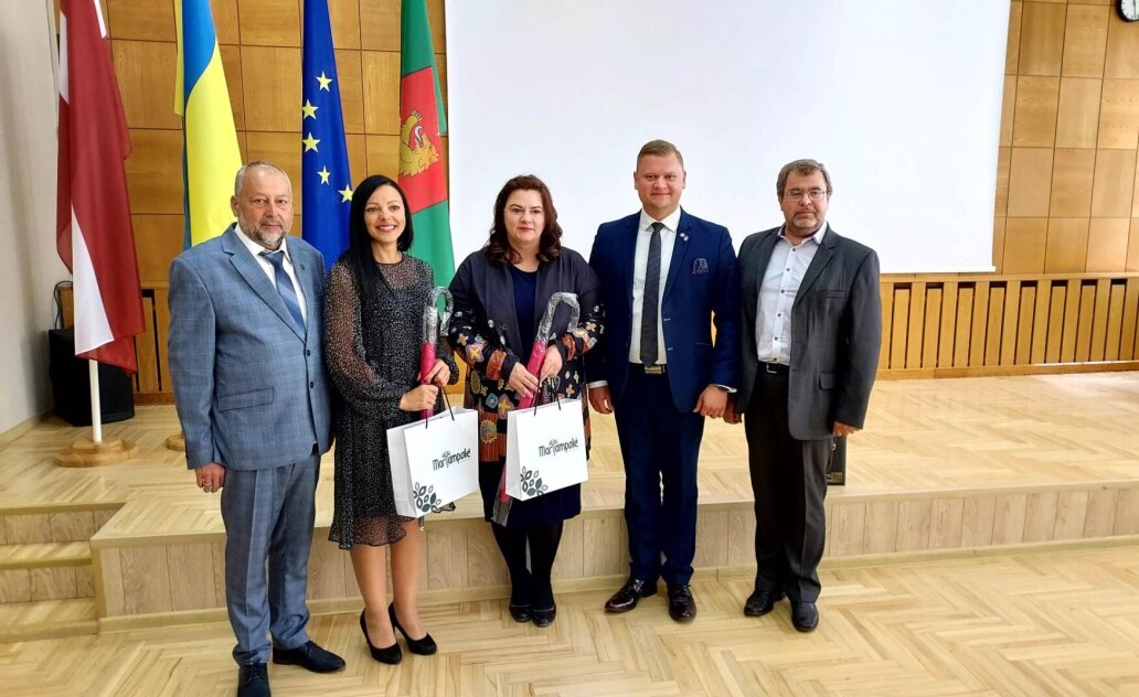 Marijampolės savivaldybės delegacija lankėsi Valgos ir Valkos miestų šventėje