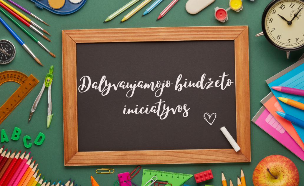 Net keturiolika mokyklų įgyvendins dalyvaujamojo biudžeto iniciatyvas