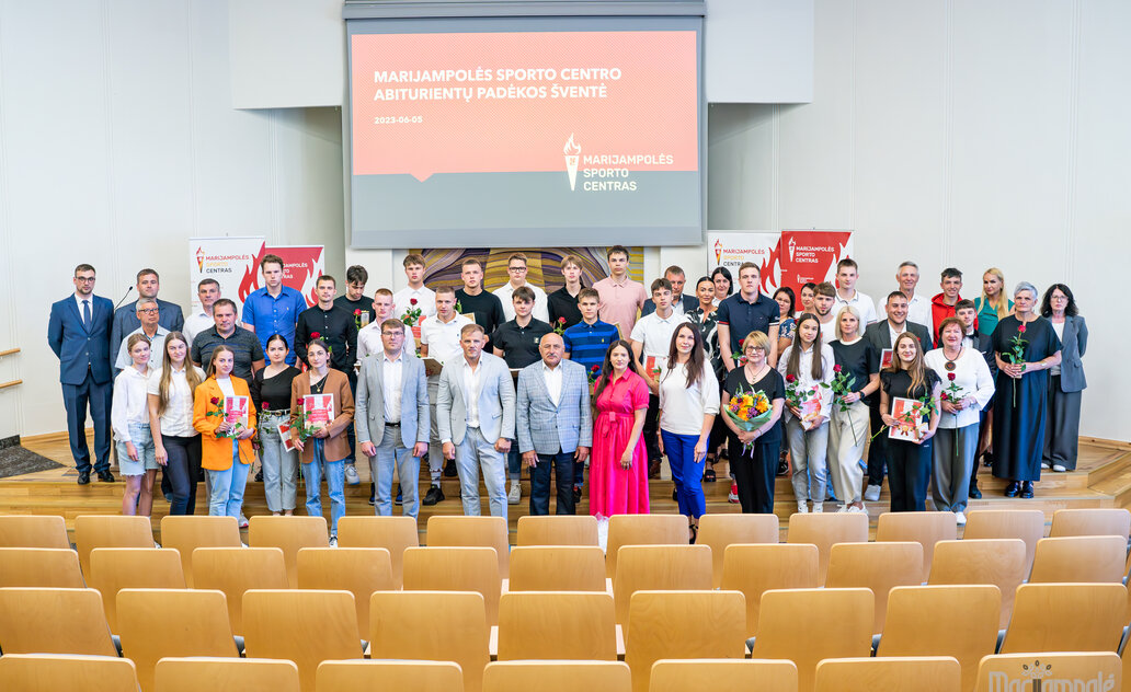 Treniruotes Sporto centre baigė abiturientai