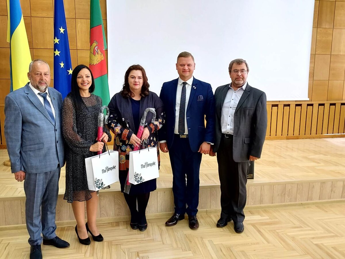 Marijampolės savivaldybės delegacija lankėsi Valgos ir Valkos miestų šventėje