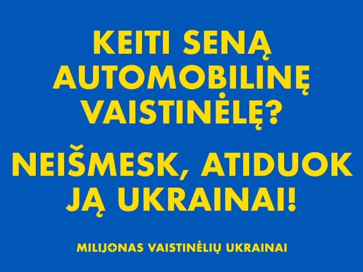 Pilietinė akcija „Milijonas vaistinėlių Ukrainai“