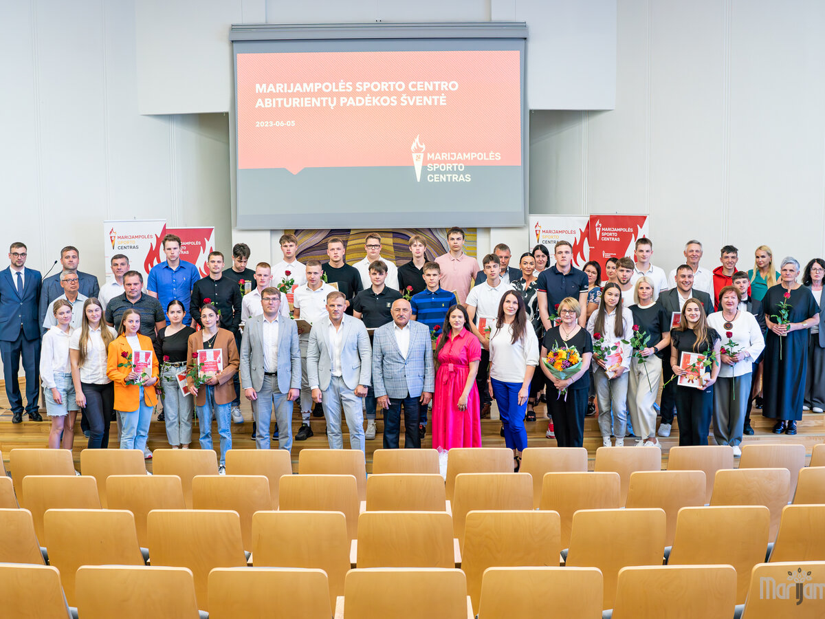 Treniruotes Sporto centre baigė abiturientai