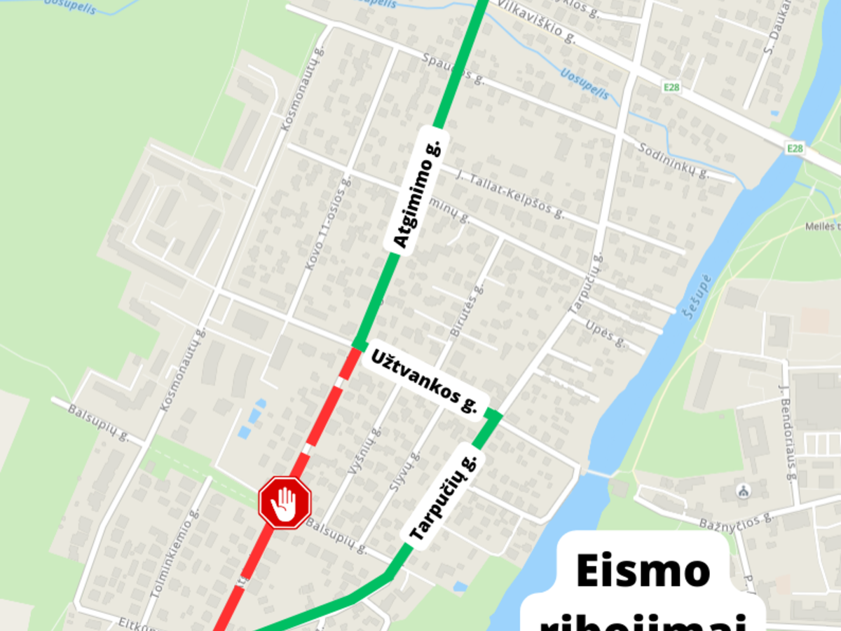 Eismo ribojimai