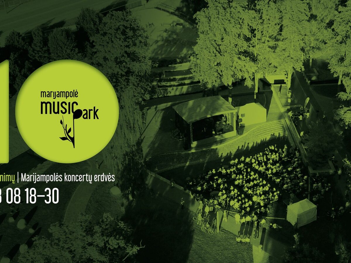 Vasaros festivalis „Marijampolė Music Park“ skambės ne tik parkuose,  bet ir ant kino teatro stogo