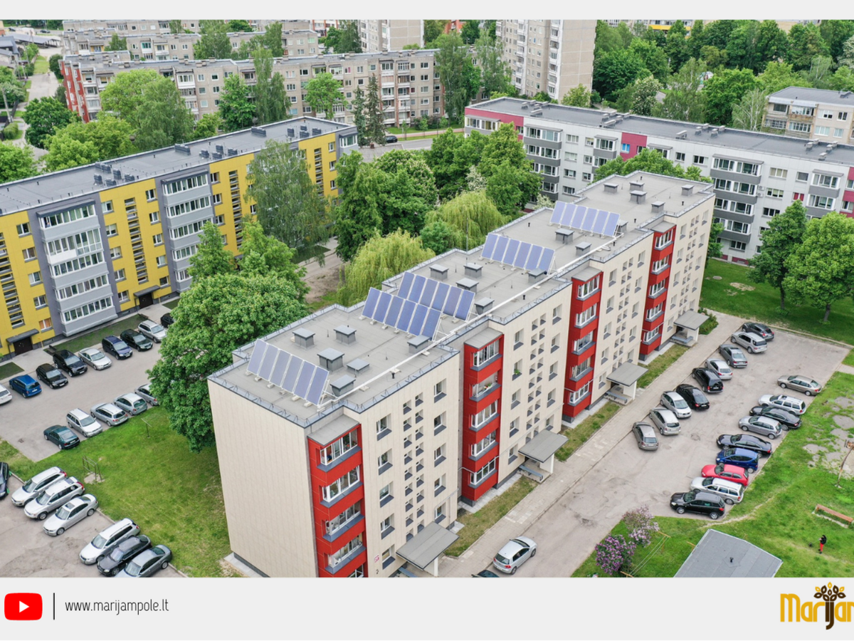 Daugiabučių renovacija Marijampolės savivaldybėje: visos 28 pateiktos paraiškos gaus finansavimą