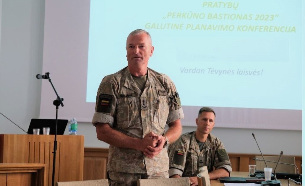 Marijampolė savivaldybė dalyvaus „Perkūno bastiono“ pratybose  