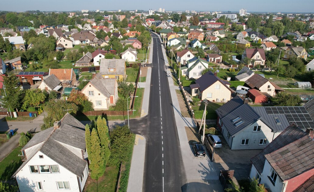 Marijampolėje atnaujinta dar viena gatvė