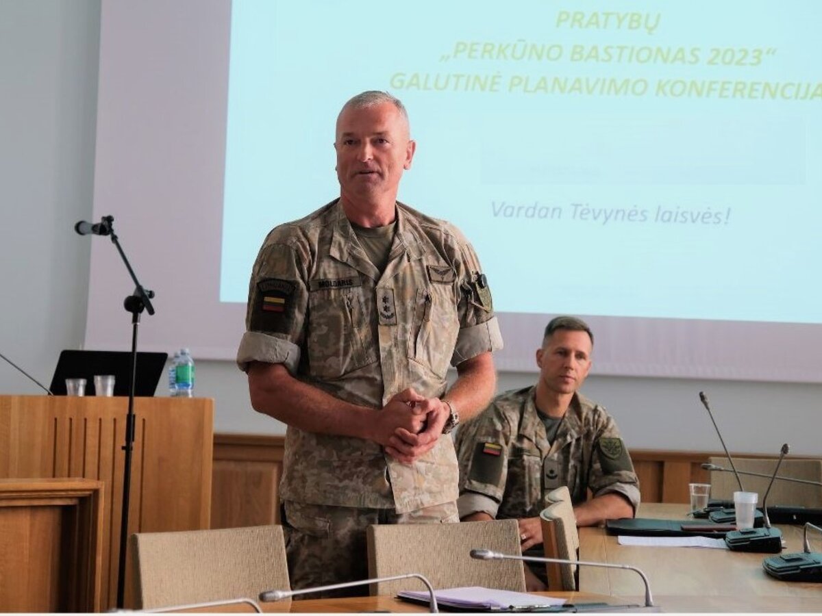 Marijampolė savivaldybė dalyvaus „Perkūno bastiono“ pratybose  