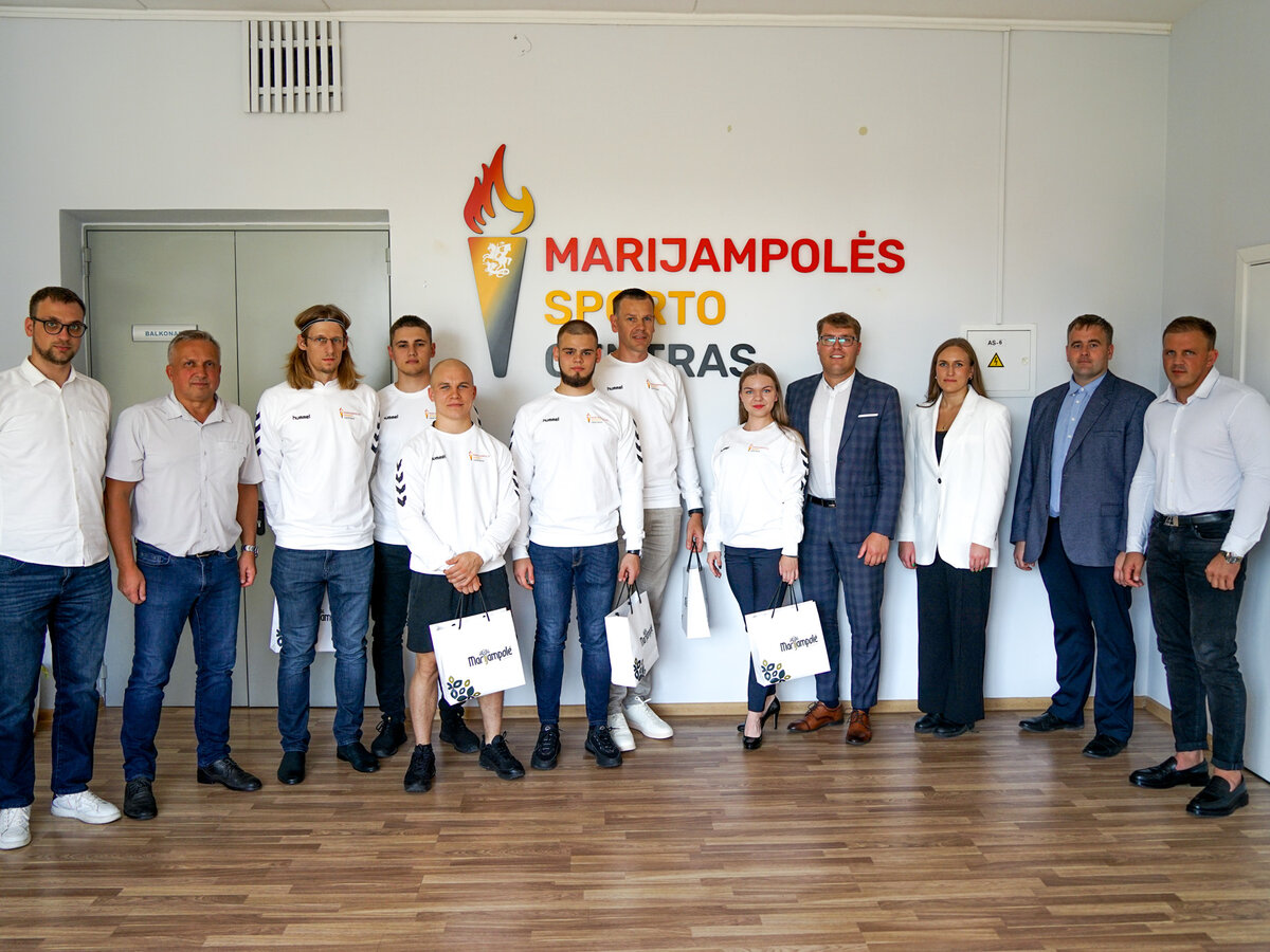 Marijampolės sporto centre pristatyti nauji treneriai