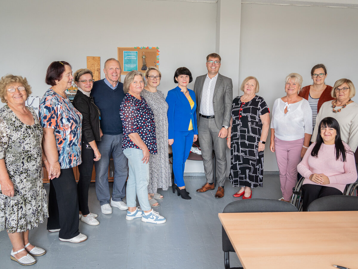 Onkologinių ligonių asociacija „Rūpestėlis“ (POLA) persikėlė į naujas patalpas