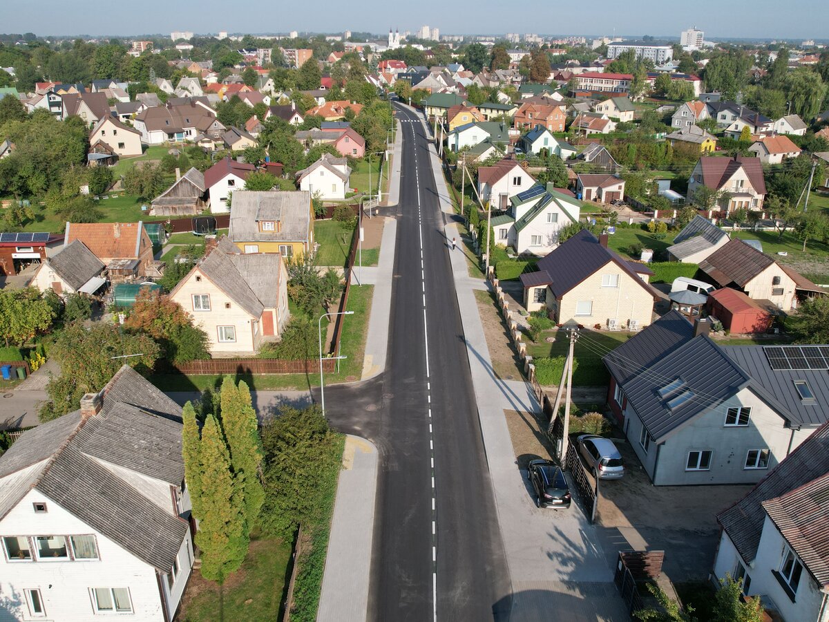 Marijampolėje atnaujinta dar viena gatvė