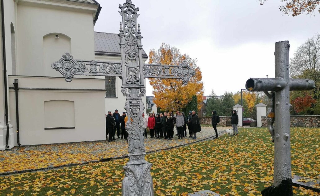 Marijampolėje pirmą kartą surengtas Vėlinių žygis 