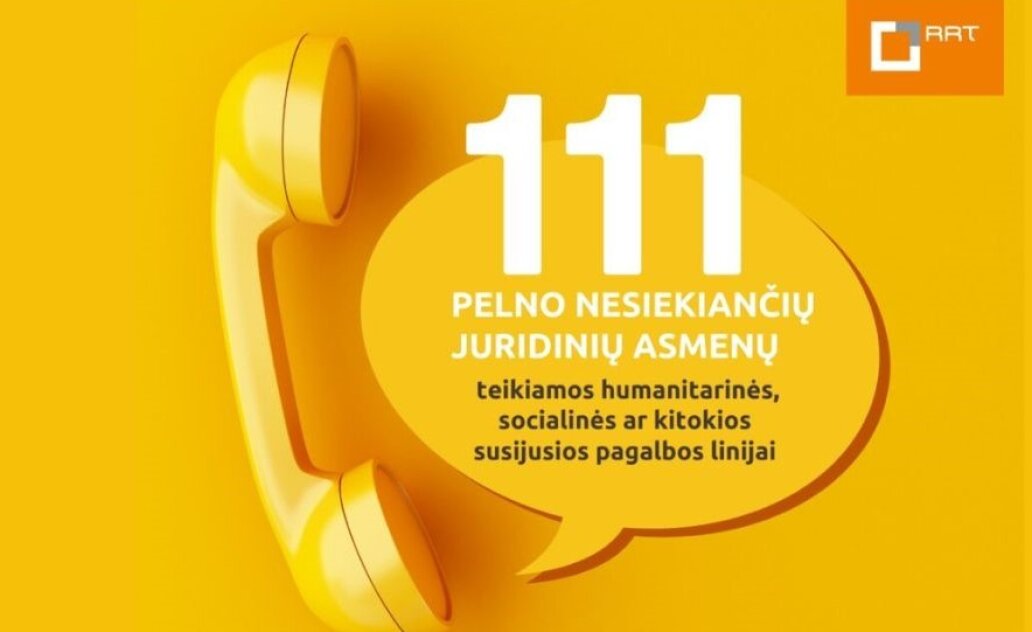 Pradėjo veikti naujas trumpasis humanitarinės pagalbos numeris 111